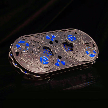 Ember Dice Artifact #O01 7-in-1 Gearforged Spinner DND Dice