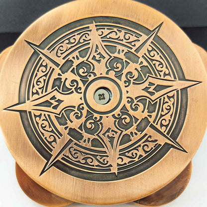 Ember Dice Sigil #001 The Array | 7-in-1 Planetary Spinner DND Dice