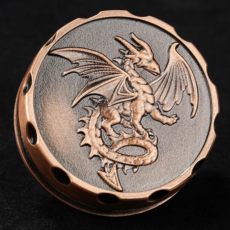 Spinning Steel Ball D20 Roulette Dice | Unique Metal DND Dice Spinner