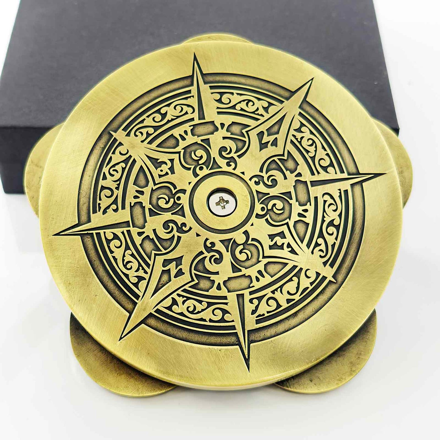 Ember Dice Sigil #001 The Array | 7-in-1 Planetary Spinner DND Dice