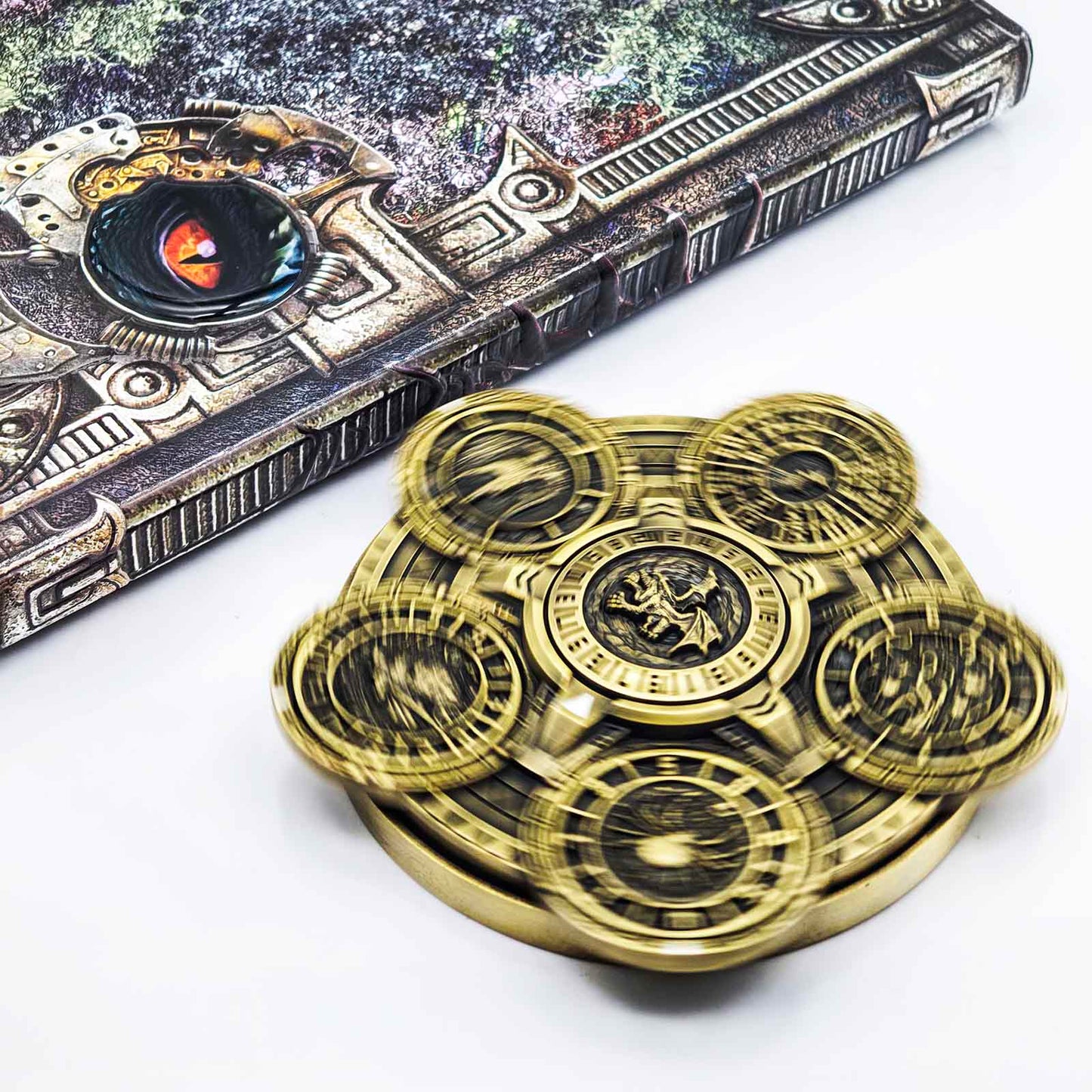 Ember Dice Sigil #001 The Array | 7-in-1 Planetary Spinner DND Dice