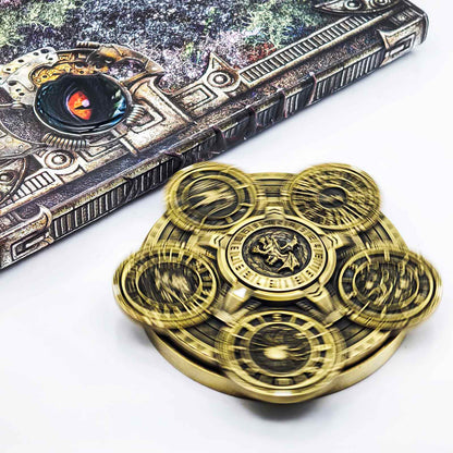 Ember Dice Sigil #001 The Array | 7-in-1 Planetary Spinner DND Dice