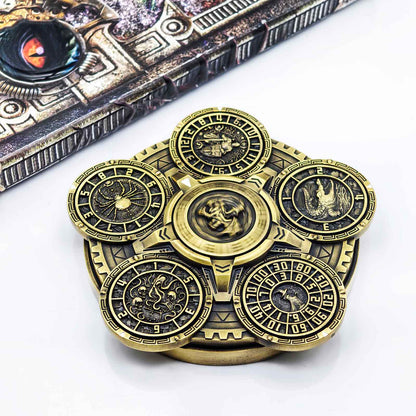 Ember Dice Sigil #001 The Array | 7-in-1 Planetary Spinner DND Dice