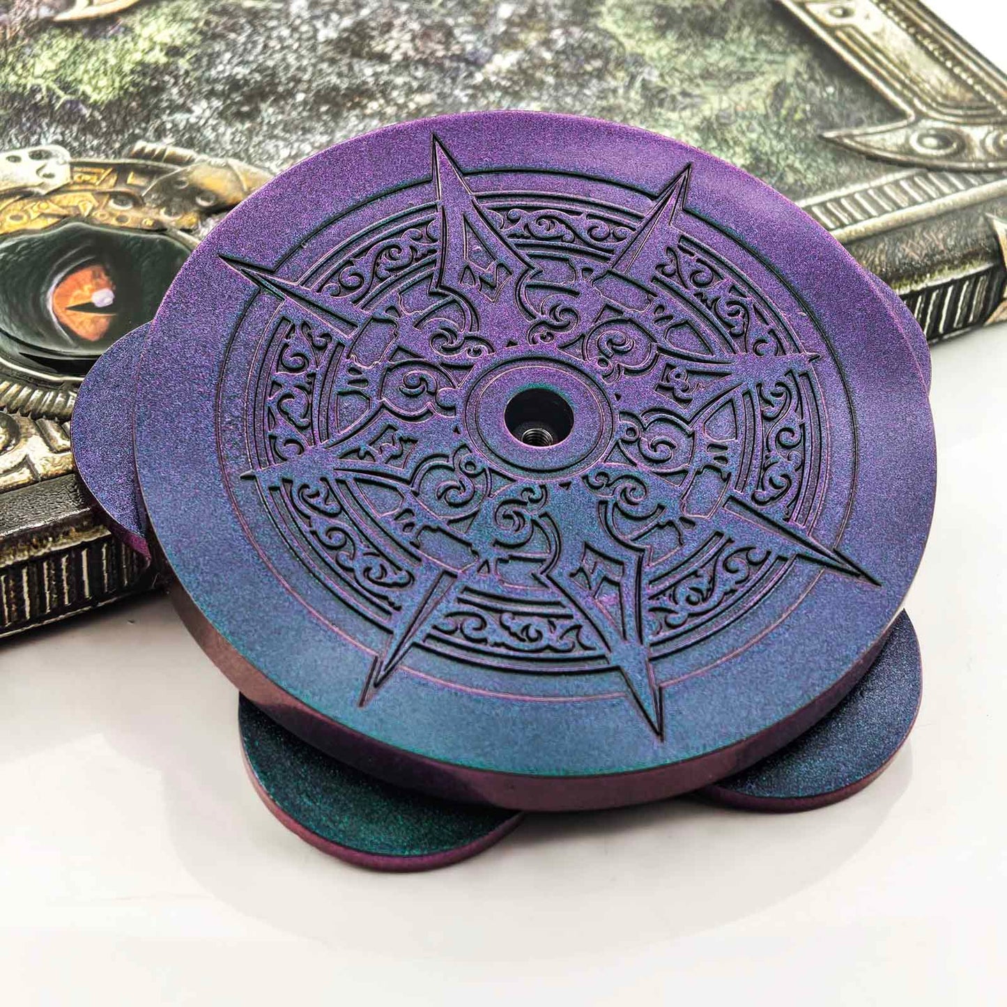 Ember Dice Sigil #001 The Array | 7-in-1 Planetary Spinner DND Dice