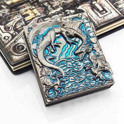 【NEW】Ember Dice Codex #O01-Spellbook | 7-in-1 Pocket Spinner DND Dice