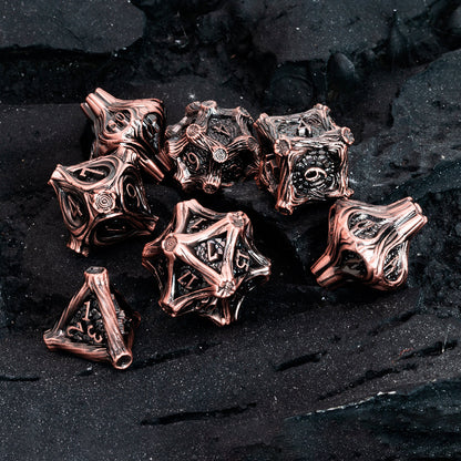 Ember Dice Timberbound No.1 - Premium Metal Dice Set